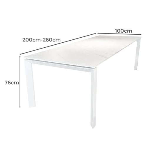 Broulee Extendable Outdoor Dining Table