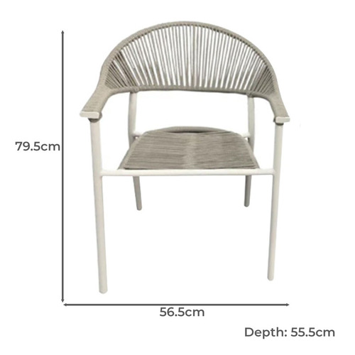 2 Seater Harvey Outdoor Coffee Table & Chair Set