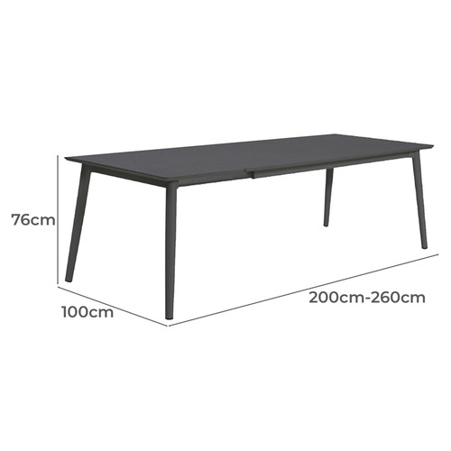 Tori Extendable Outdoor Dining Table