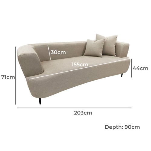 Madelaine 2.5 Seater Sofa
