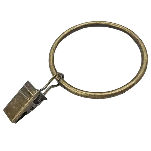 Innov Drape Steel Curtain Rings with Clip
