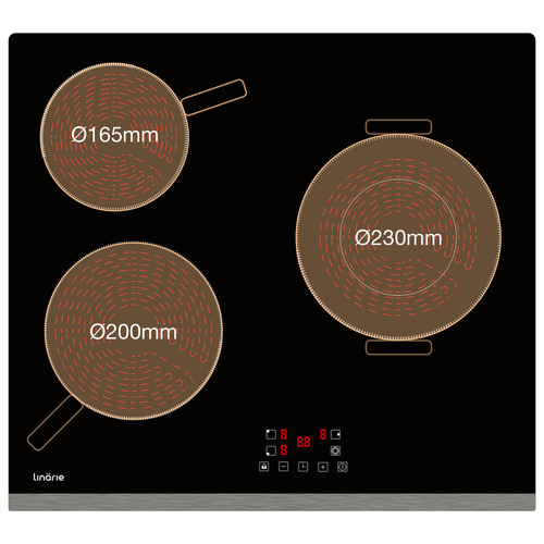 Black Nice Induction Cooktop