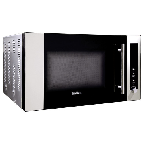 Porto 30L Stainless Steel Turntable Microwave Oven