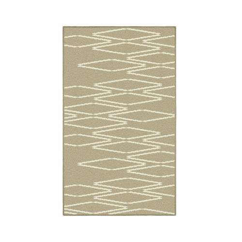 Bone Resonant Machine Washable Rug