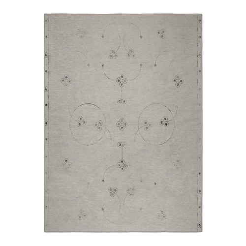 Cream Philosophy Machine Washable Rug