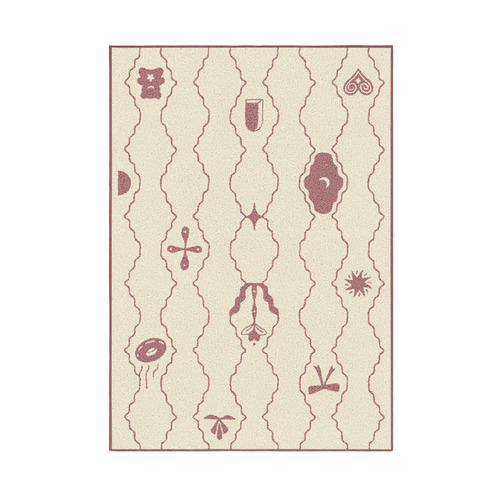 Bone Theatre Machine Washable Rug