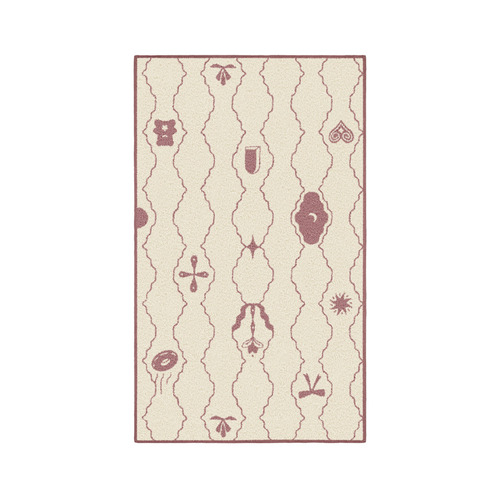Bone Theatre Machine Washable Rug