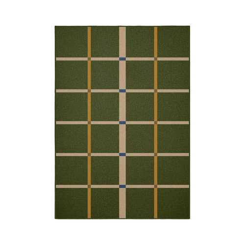 Olive Lucid Machine Washable Rug