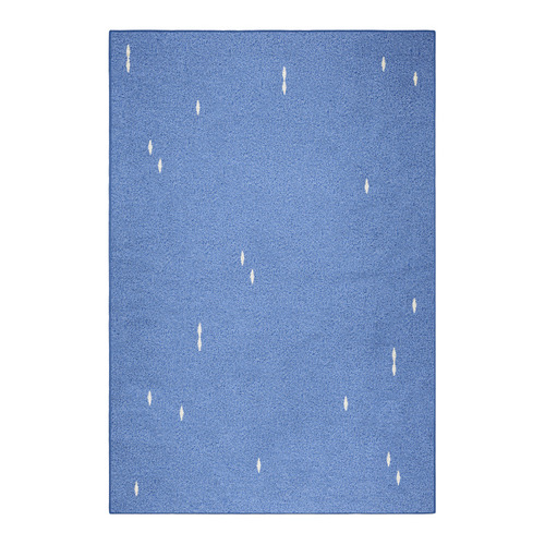 Periwinkle Confetti Machine Washable Rug