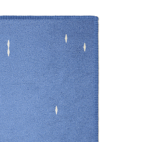 Periwinkle Confetti Machine Washable Rug