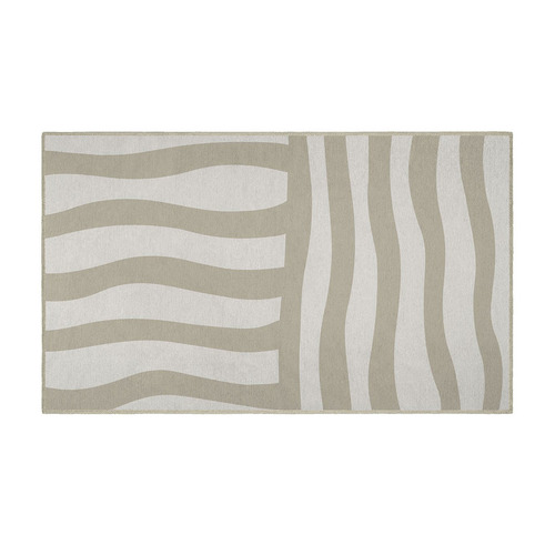 Bone Billow Machine Washable Rug