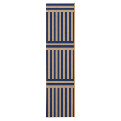 Brown Plinth Machine Washable Runner