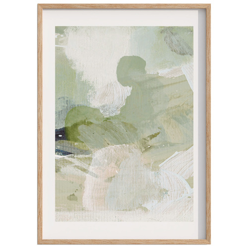 Green No. III Framed Paper Print Wall Art
