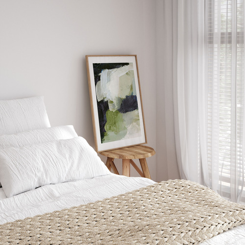 Green No. I Framed Paper Print Wall Art
