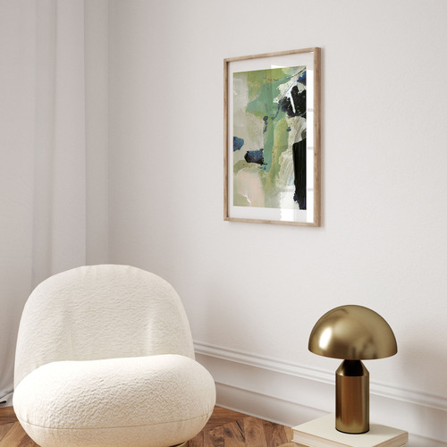 Green No. II Framed Paper Print Wall Art