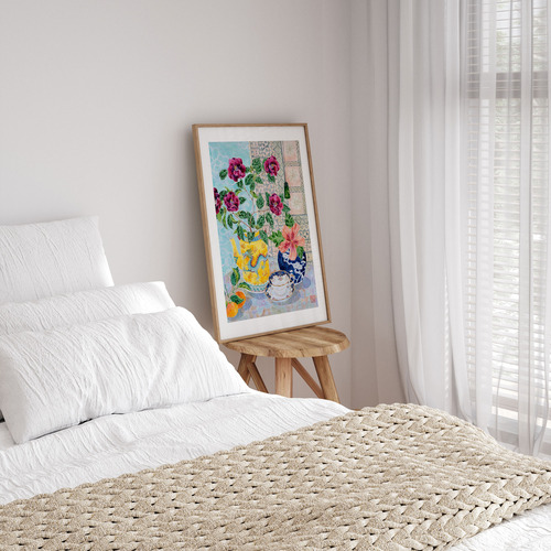 Pasifika Framed Paper Print Wall Art