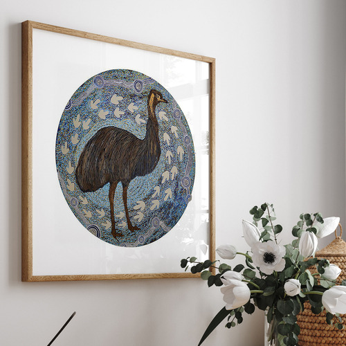 Weitj Dreaming Framed Paper Print Wall Art