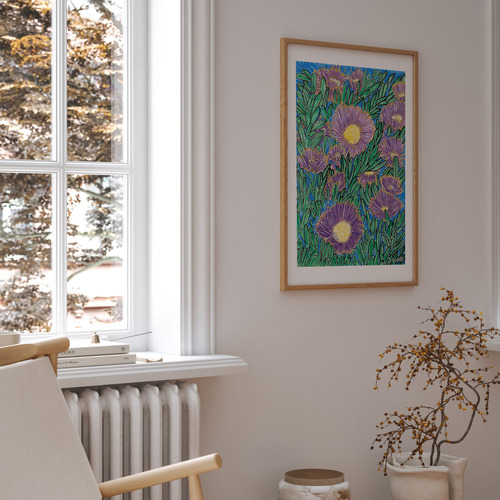 Bain Framed Paper Print Wall Art