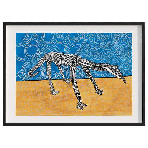 Bush Food Dreaming Framed Paper Print Wall Art