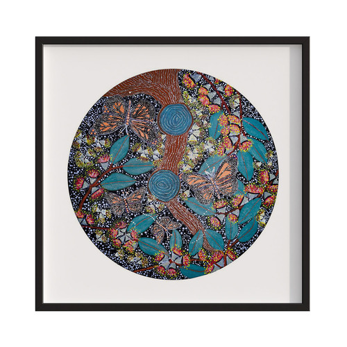 Bindi Bind Dreaming Framed Paper Print Wall Art