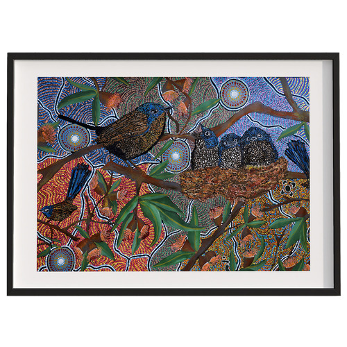 6 Seasons Dreaming Framed Paper Print Wall Art