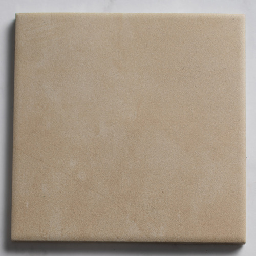 Elisha 150 x 150mm Matt Buttercream Square Porcelain Tile