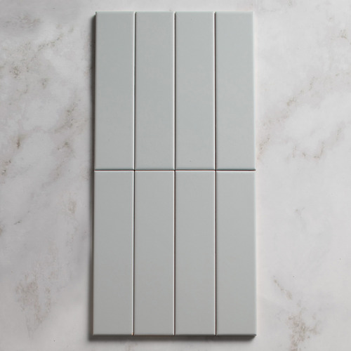 Hiroshi 50 x 200mm Matt Blue Subway Ceramic Tile