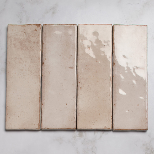 Grock 65 x 200mm Gloss & Satin Sand Subway Ceramic Tile