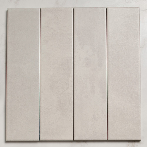 Izagami 75 x 300mm Matt White Subway Porcelain Tile