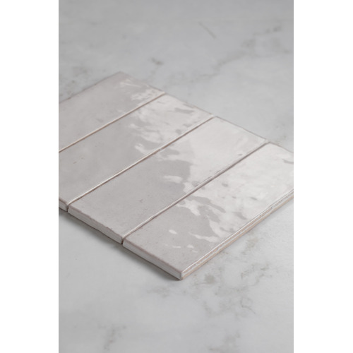Grock 65 x 200mm Gloss & Satin Chalk Subway Ceramic Tile