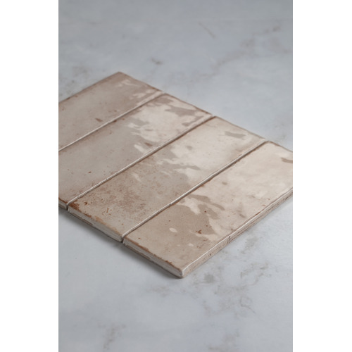 Grock 65 x 200mm Gloss & Satin Sand Subway Ceramic Tile