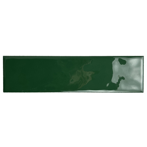 Maia Gloss Green Subway Ceramic Tile