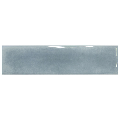 Corfu Gloss Sky Blue Subway Ceramic Tile