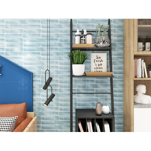 Corfu Gloss Sky Blue Subway Ceramic Tile