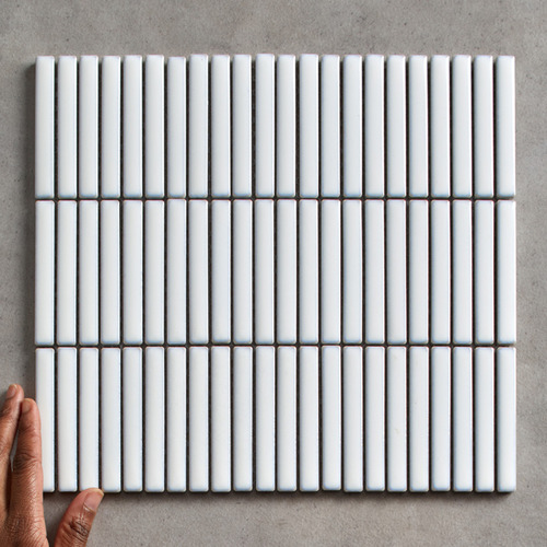 Soho Gloss Kit Kat Porcelain Mosaic Tile