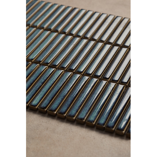 Soho Gloss Kit Kat Porcelain Mosaic Tile