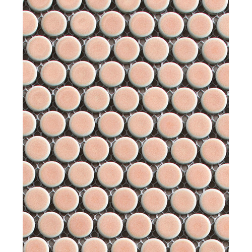 Ainsley 315 x 294mm Penny Round Porcelain Mosaic Tile