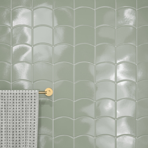 Riley Gloss Blue Wave Ceramic Tile