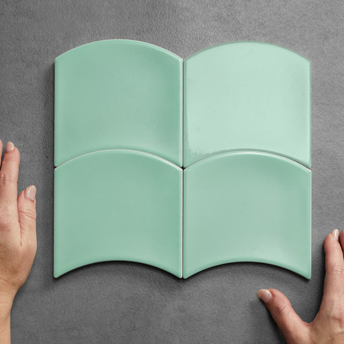 Riley Wave Ceramic Tile