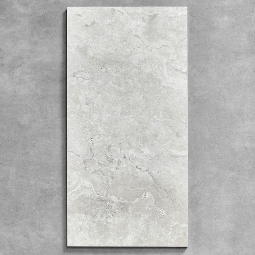 Addison 300 x 600mm Matt Bianco Travertine Look Porcelain Tile