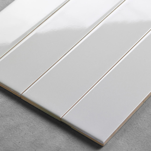 Hanna Gloss Off-White Subway Ceramic Tile