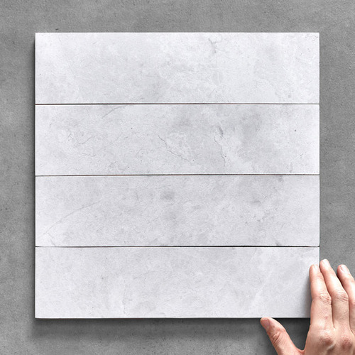Aurora Matt White Subway Porcelain Tile