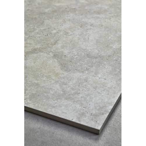 Burton Matt Grey Travertine Look Porcelain Tile