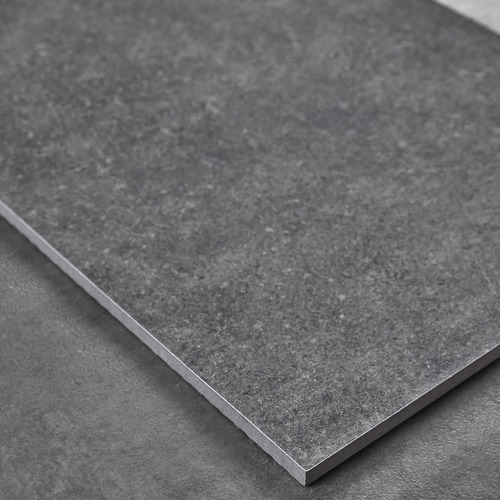 Genoa 300 x 600mm Black Rectangle Porcelain Tile