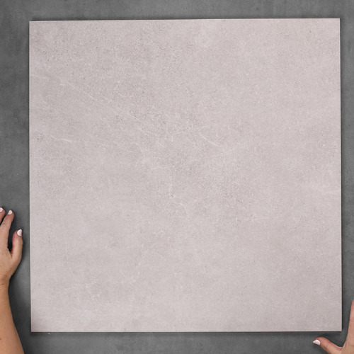Genoa 600 x 600mm White Rectangle Porcelain Tile