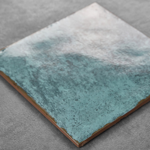 Madeira Green Square Porcelain Tile