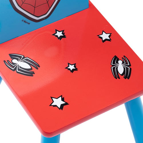 Disney Home Kids' Marvel Spider-Man Table, Chairs & Storage Set