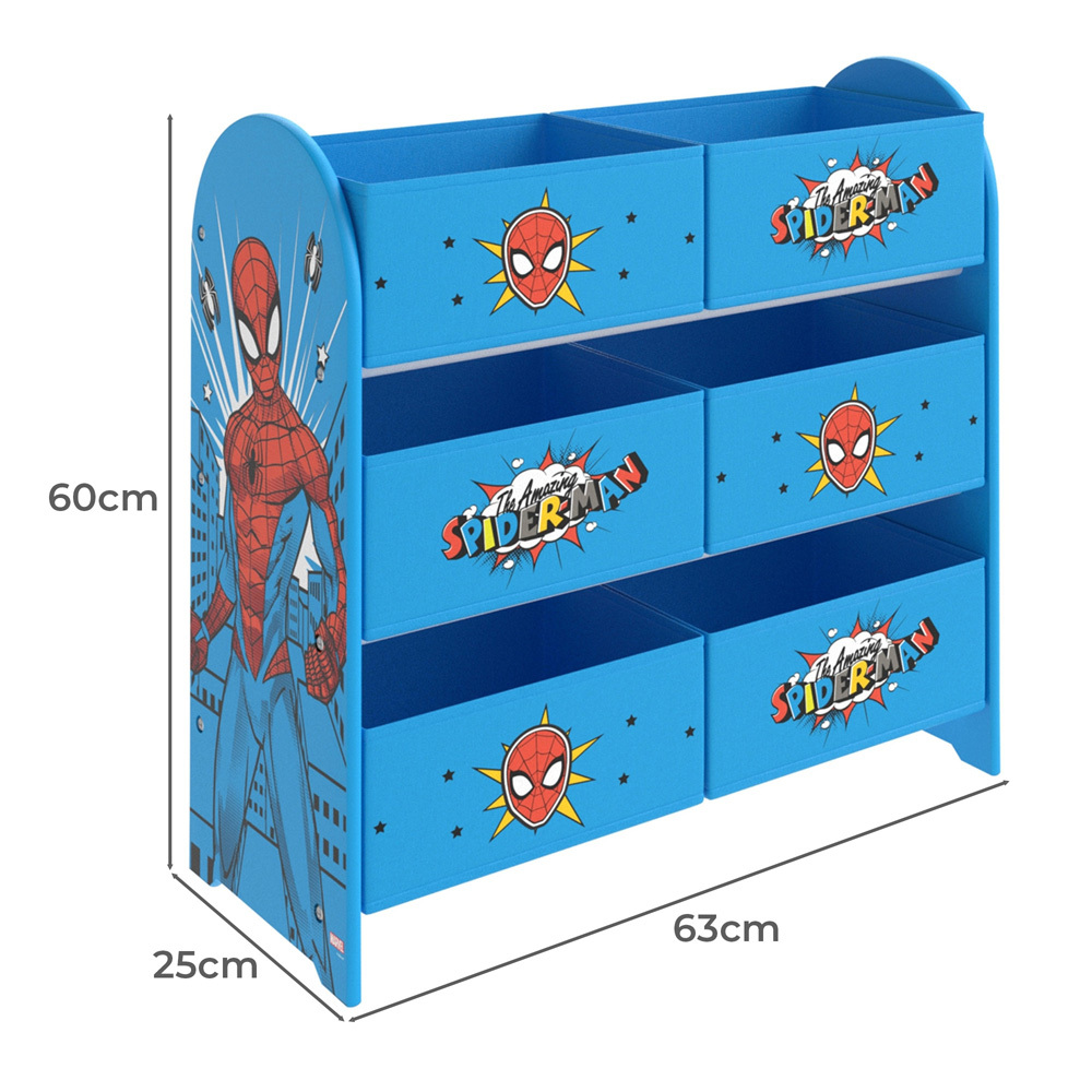 Disney Home Kids' Marvel Spider-Man Storage Unit