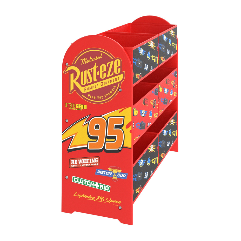 Disney Home Kids' Pixar Cars Lightning McQueen Storage Unit