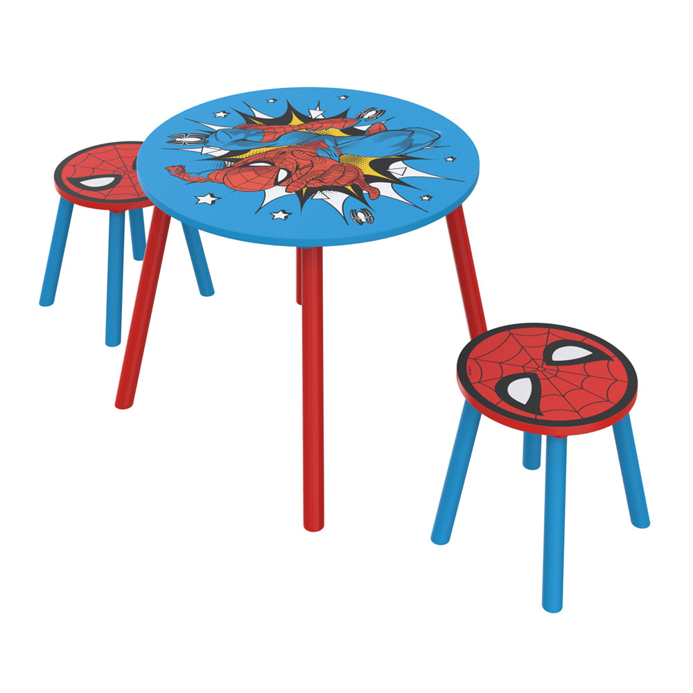 Disney Home Kids' Marvel Spider-Man Table & Stool Set